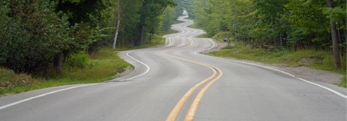 Why Door County's Curvy Road Curves