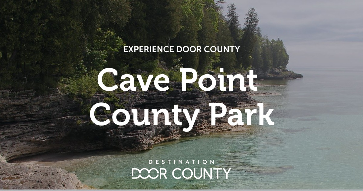 Cave Point County Park Trail Map Cave Point County Park Scenic Attractions Destination Door County